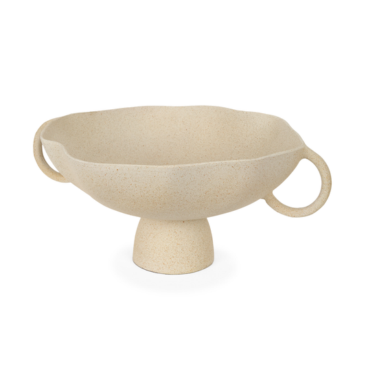 Bowl - Radka Beige Decorative Small Mercana