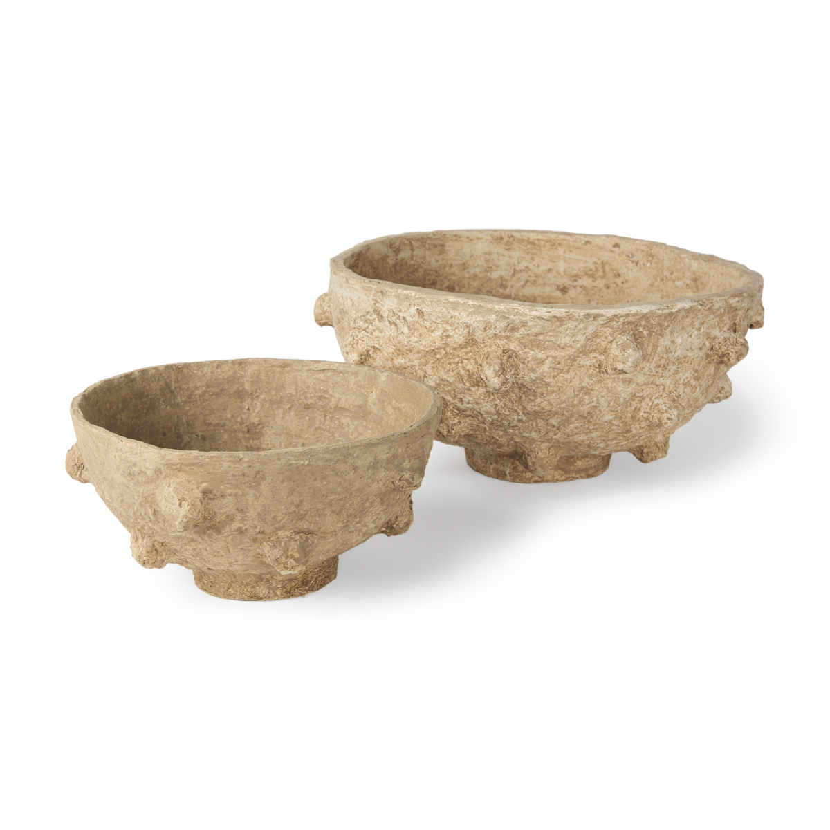 Bowl - Sonam Beige Spiked Small Mercana