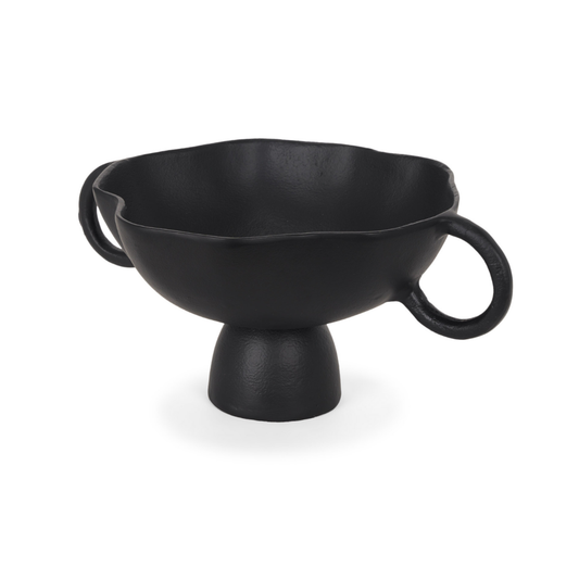 Bowl - Radka Matte Black Decorative Small Mercana