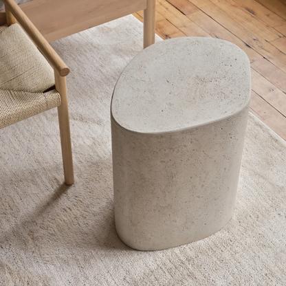 Ghent Concrete Curves Side Table