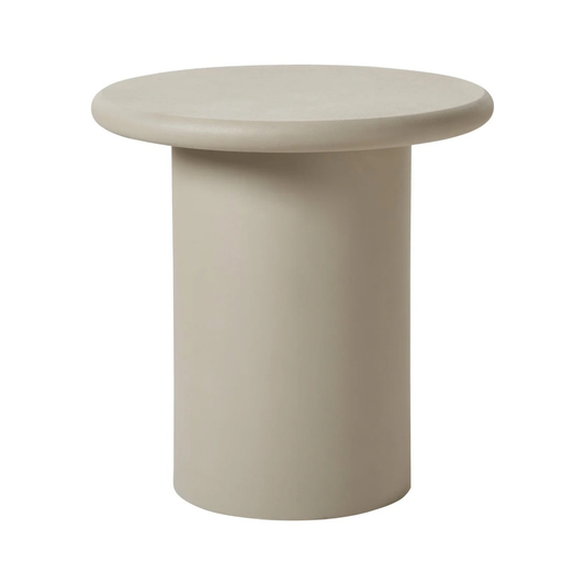 Riya Round Ivory Side Table