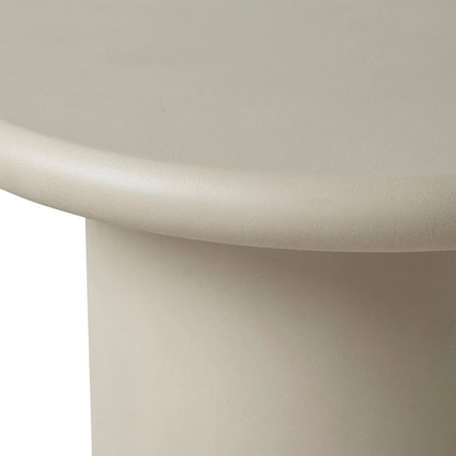 Riya Round Ivory Side Table
