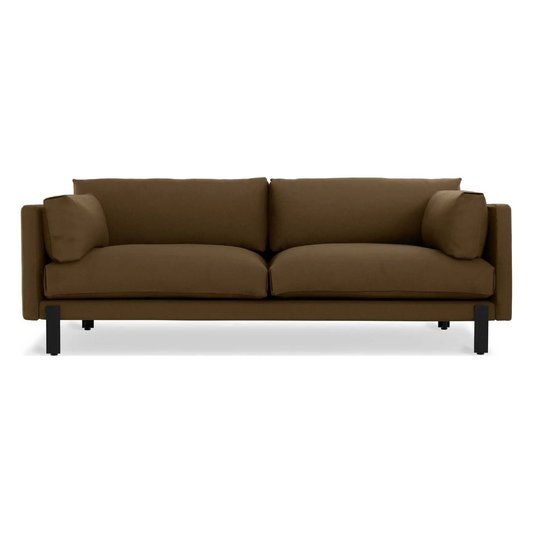 Sofa - Silverlake Velvet Cocoa - 86" Gus Modern
