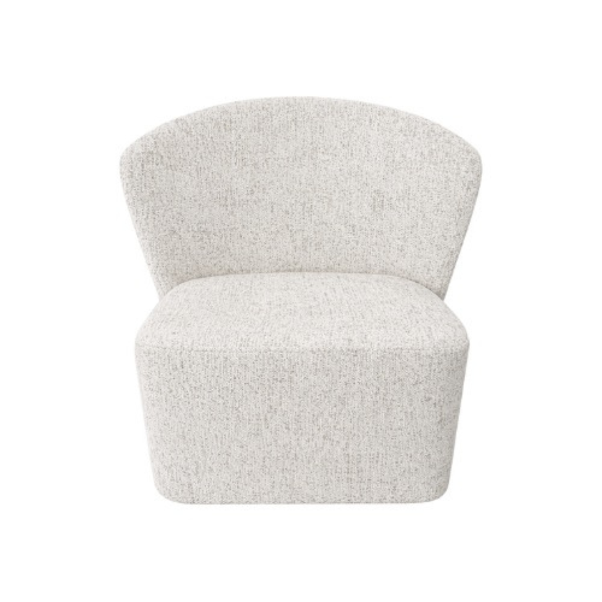Light Grey Textured Dining Chair