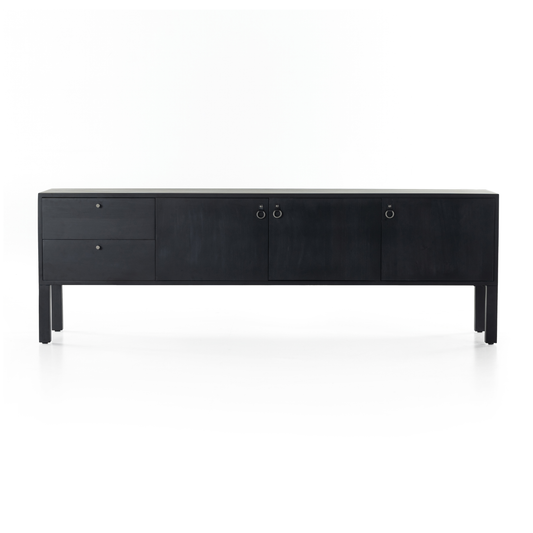 Isador Poplar Dry Wash Credenza with Iron Handles