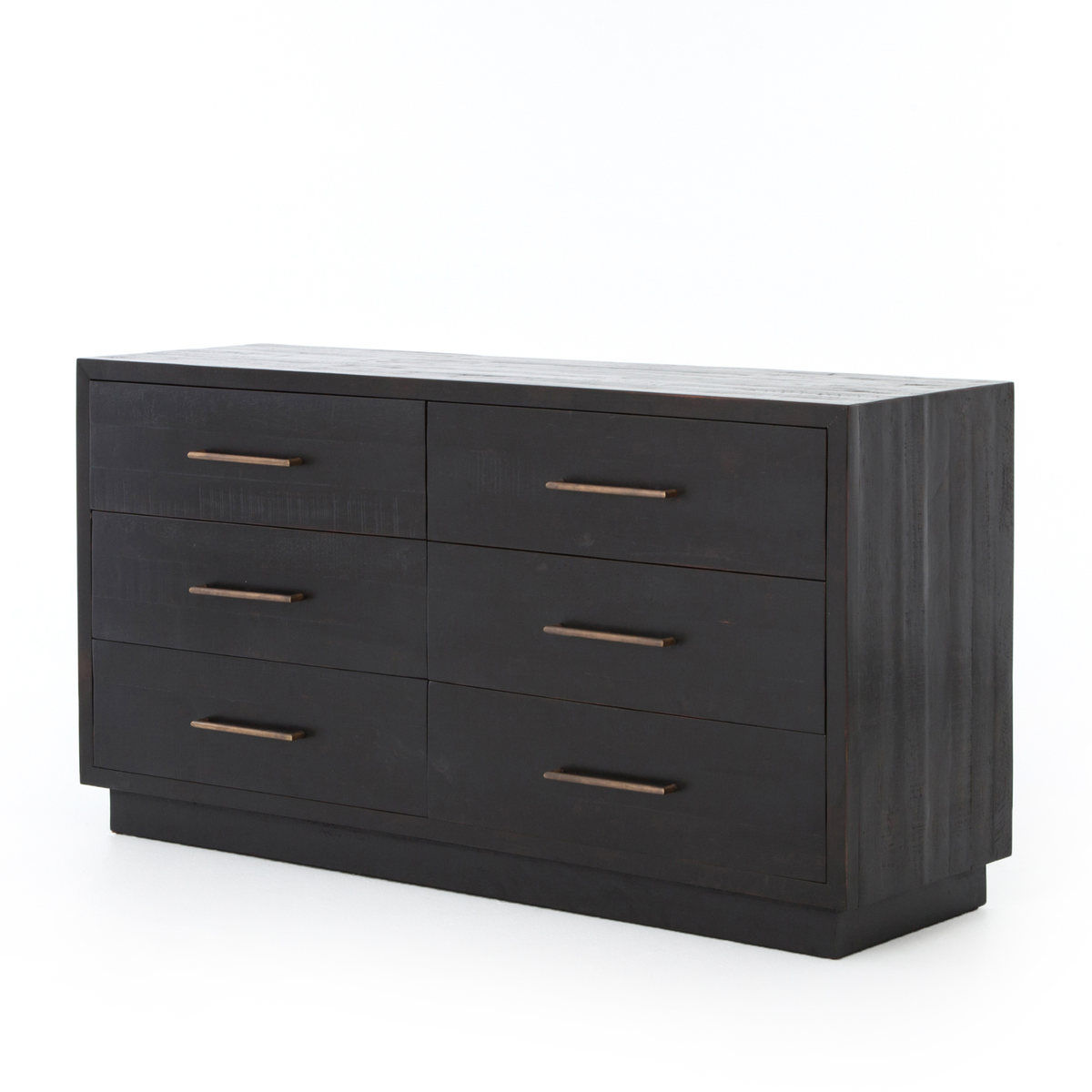 Suki Black 6-Drawer Dresser