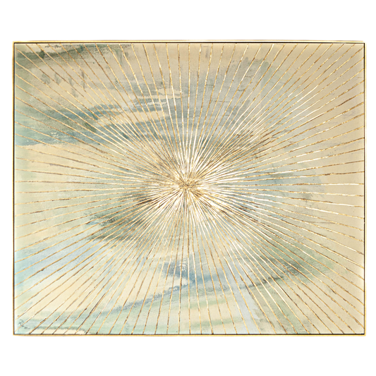 Lavish Luster with Gold & Blue CLEARED Art // Section 200