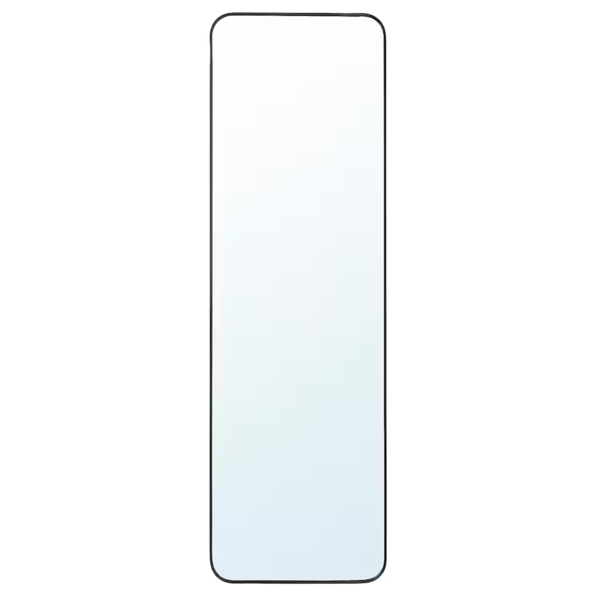 Rectangular Mirror with Black Frame 51"