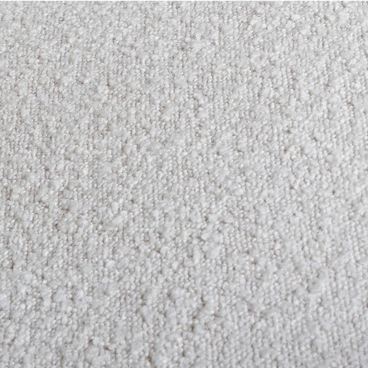 Elo White Boucle Accent Chair