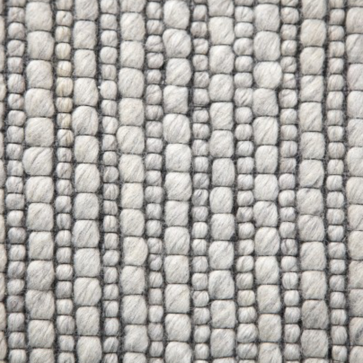 Rug - 8x10 Bedford I Silver Grey Wool // Section 30