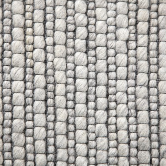 Rug - 8x10 Bedford I Silver Grey Wool // Section 30