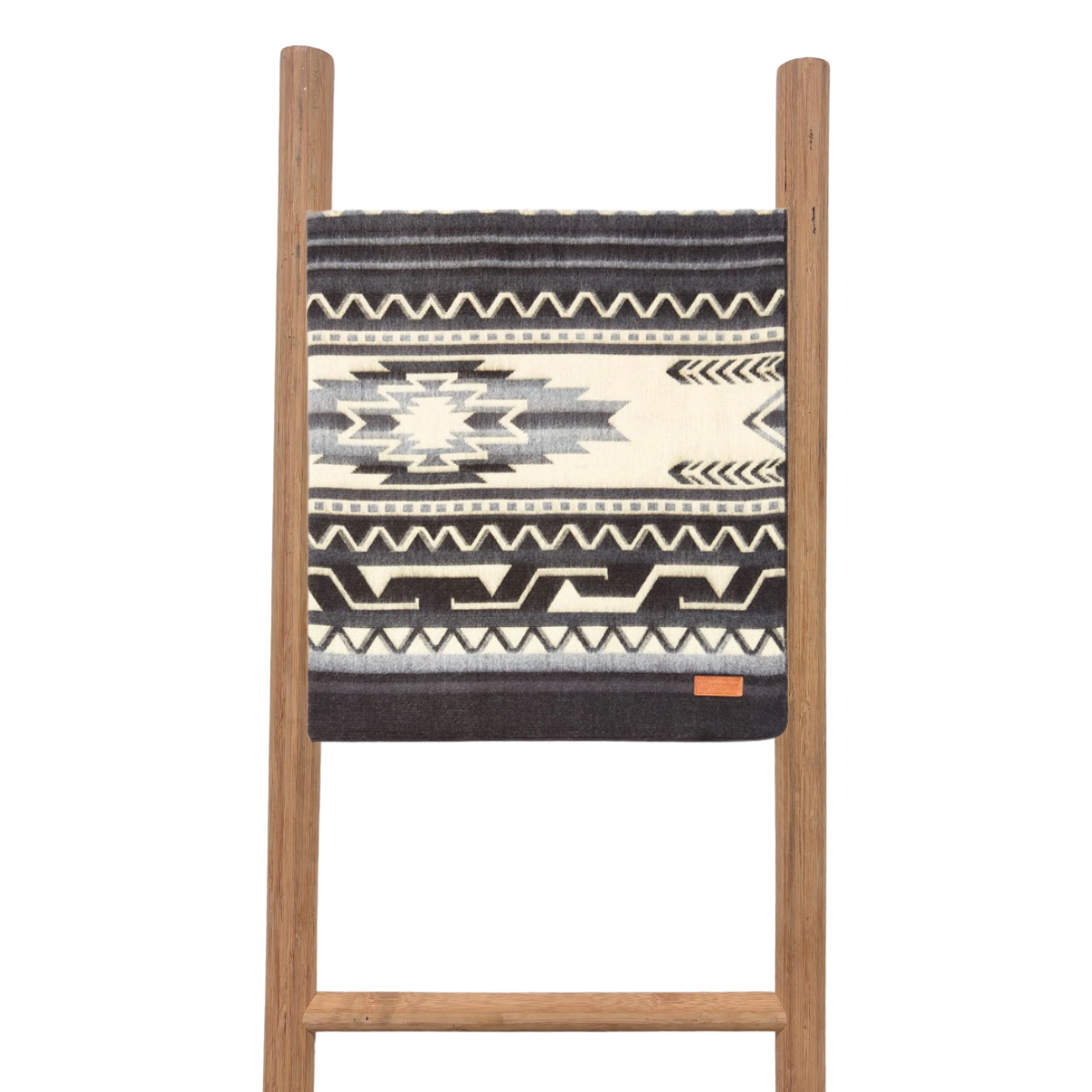 Reversible Queen Antisana Ash Black & Cream Throw