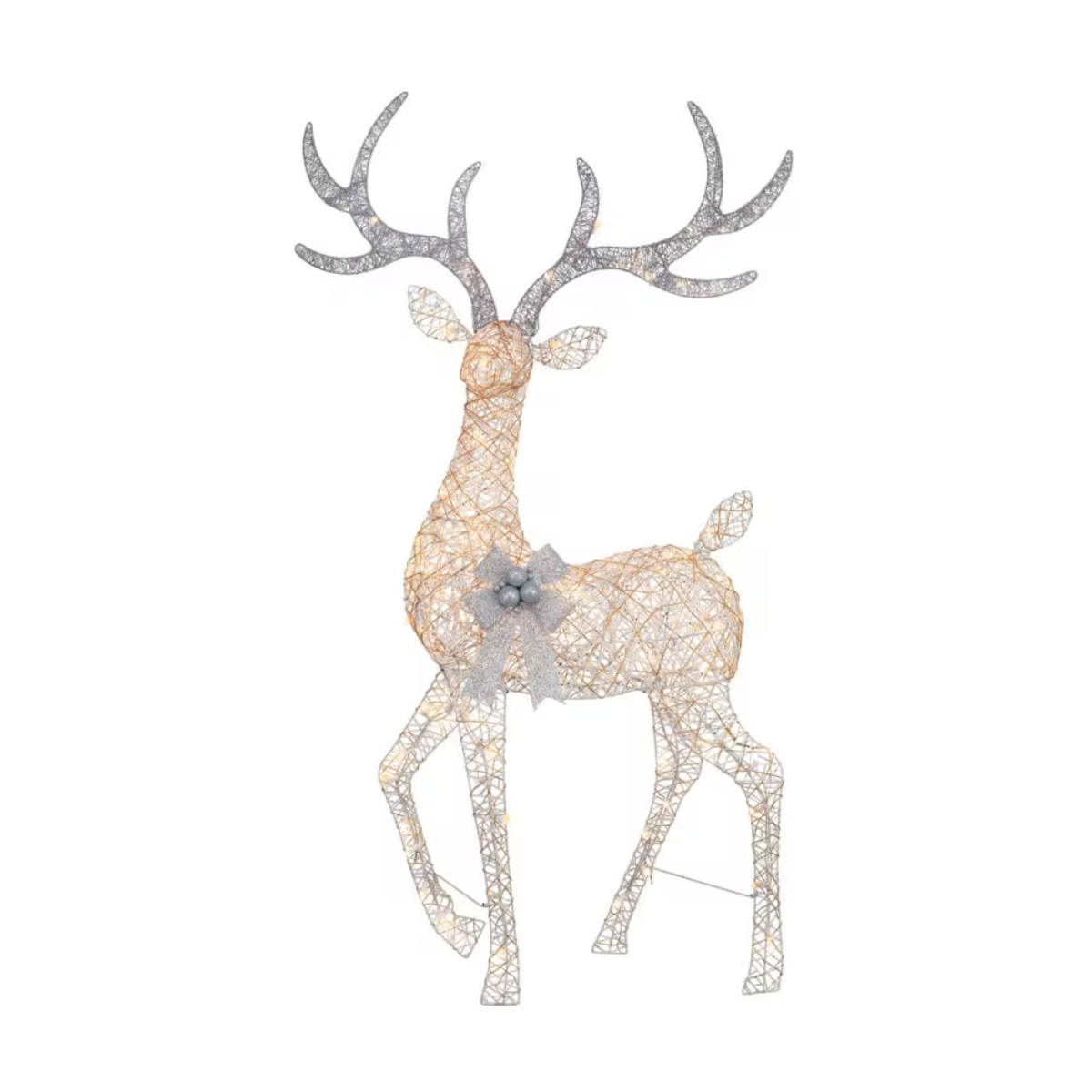 Twinkling LED Deer 5.5 ft.