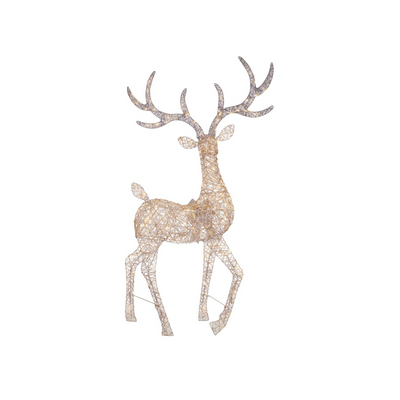 Twinkling LED Deer 5.5 ft.