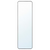 Rectangular Mirror with Black Frame 51"