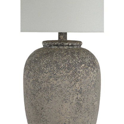 Natural Brown Resin Table Lamp
