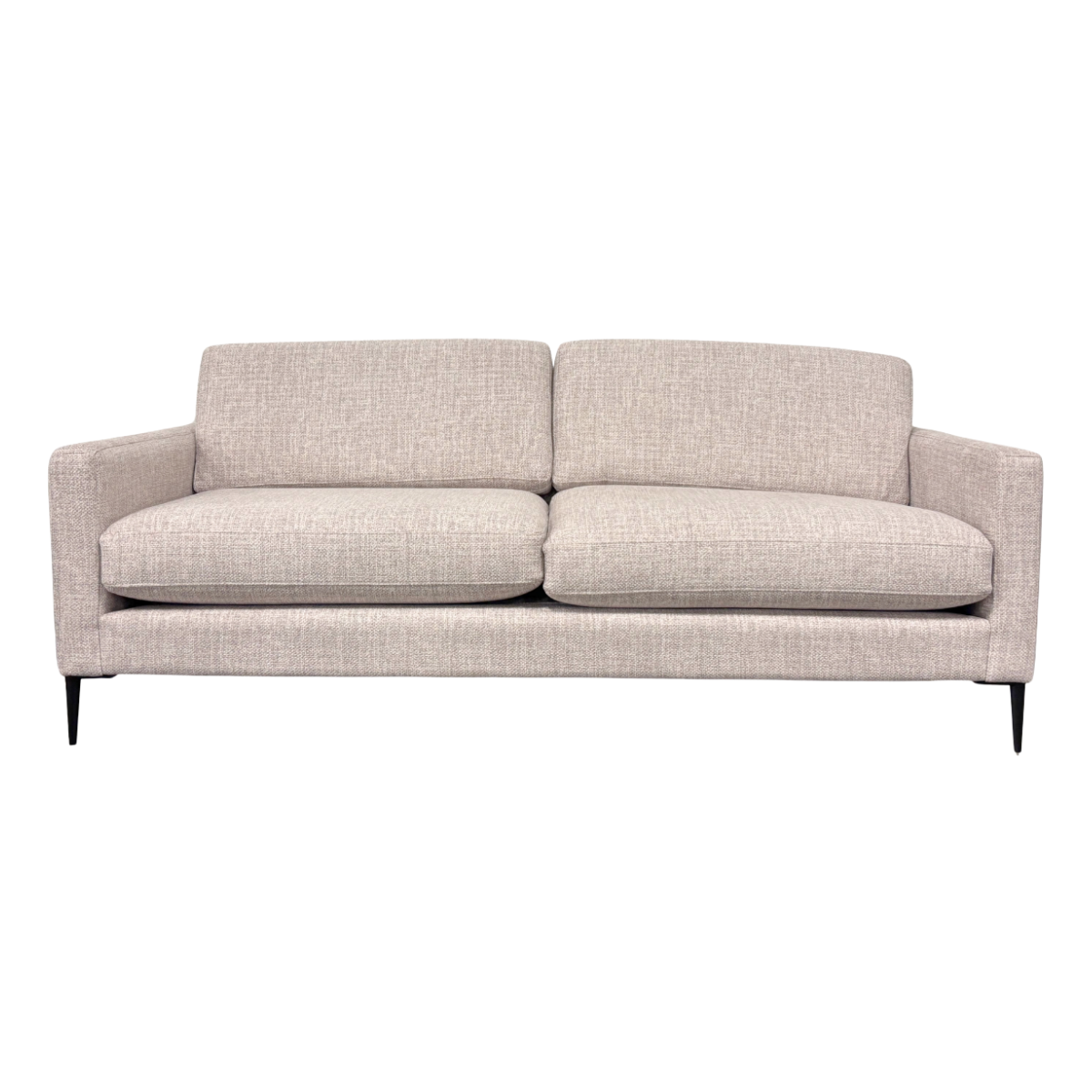 Audrey Custom Cream Apartment Sofa