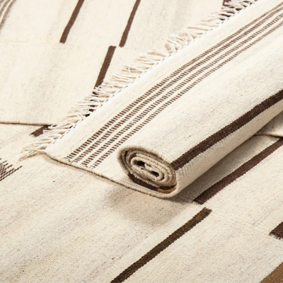 4' x 6' - Snail Hand Woven Rug