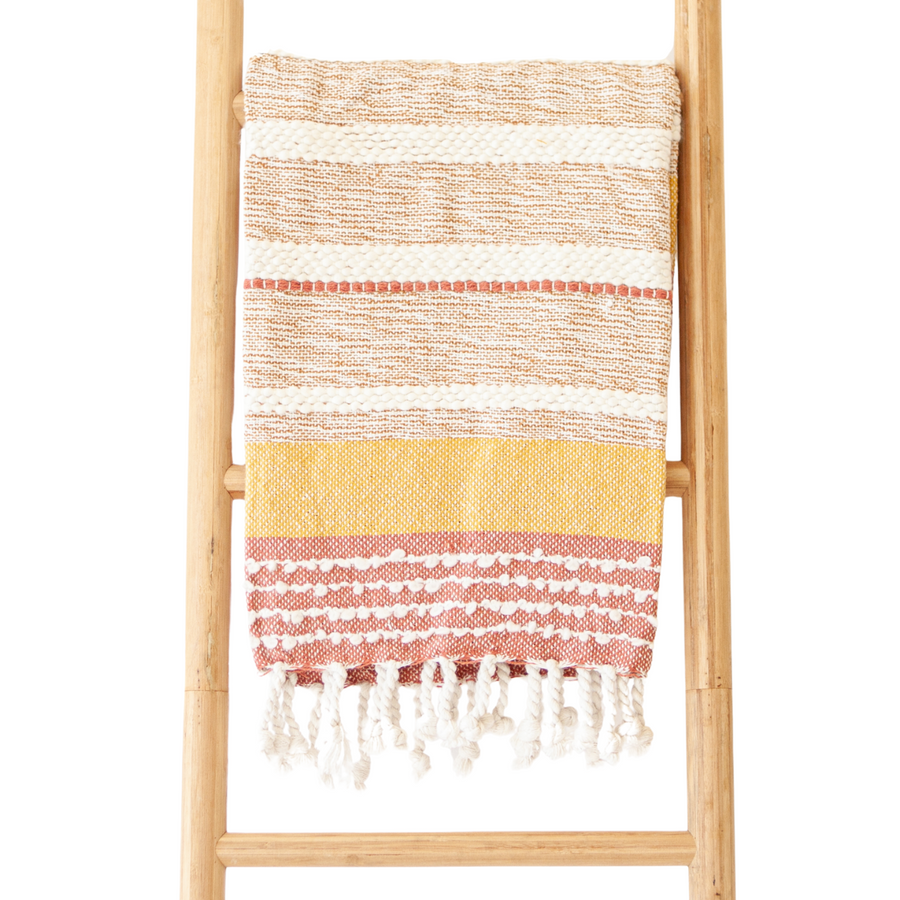 Boho Yellow White Pink