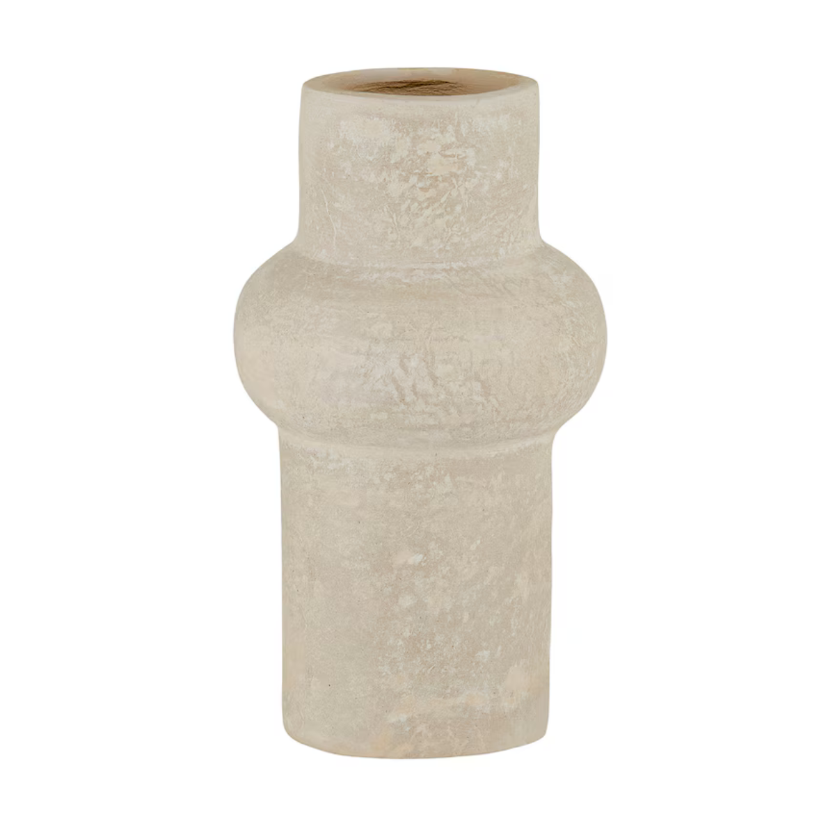 Paper Mache Column Vase Small