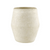 Natural Paper Mache Vase Barrel Shape