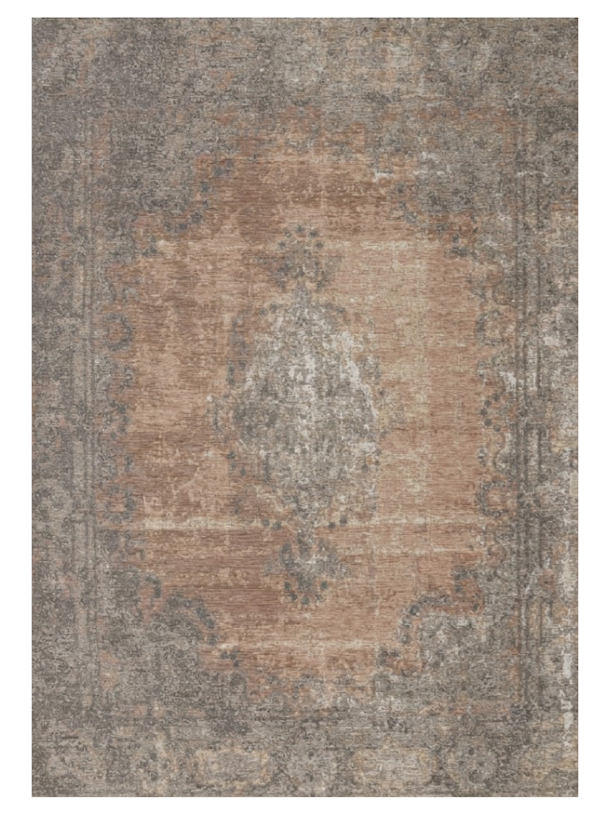 Rug - 6x8 Faded Persian to Pink // Section 60