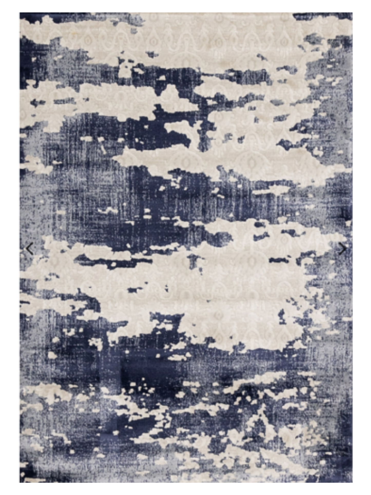 Cream Rug w/Grey Flecks