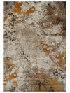 Rossini Tangerine & Grey Rug