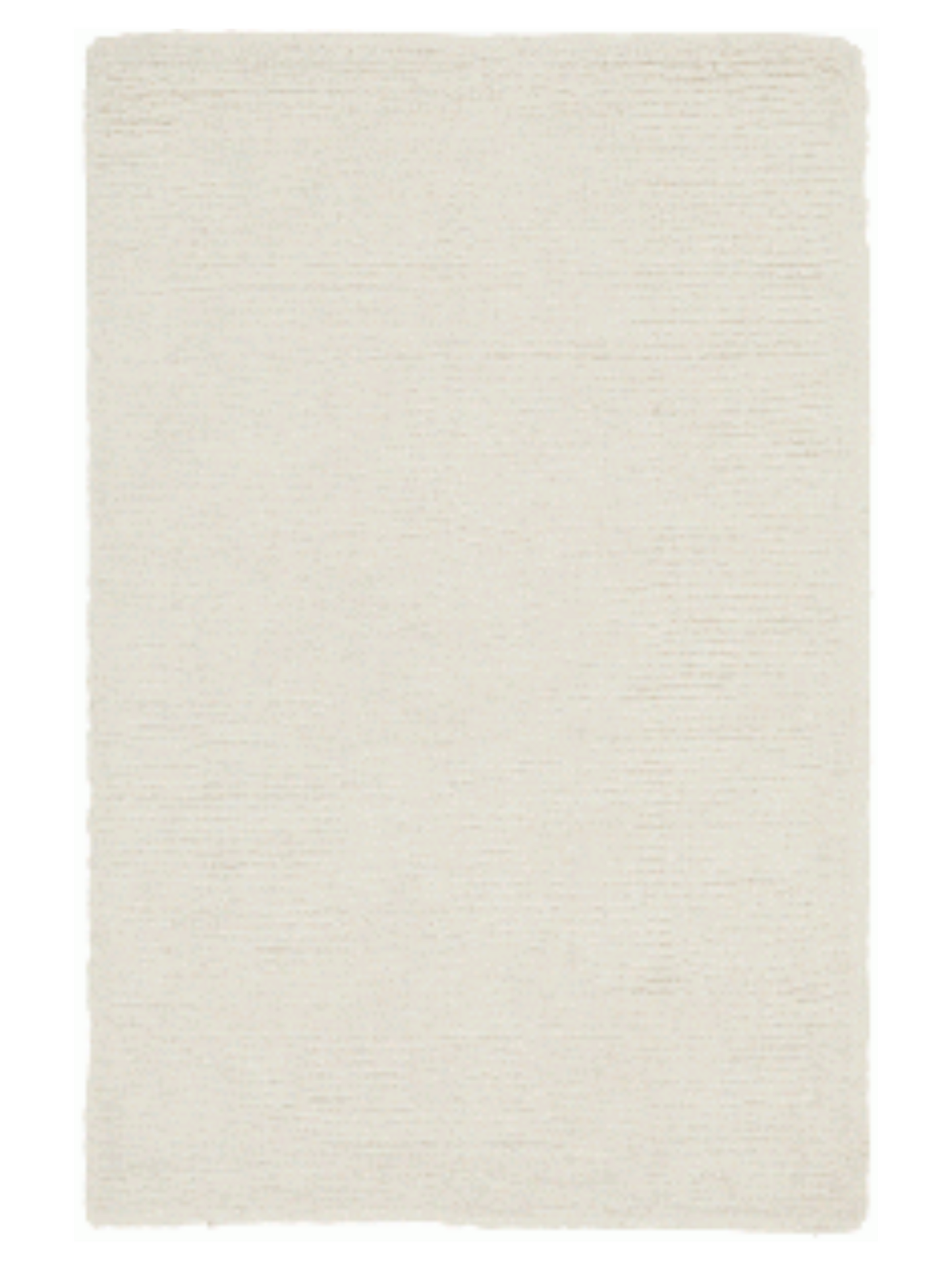 Plain Off White Rug