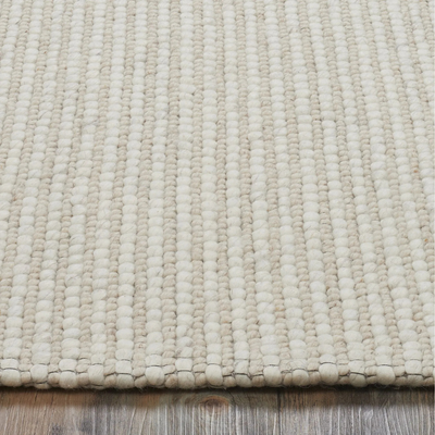 5x7 Bedford IV Ivory Wool Rug