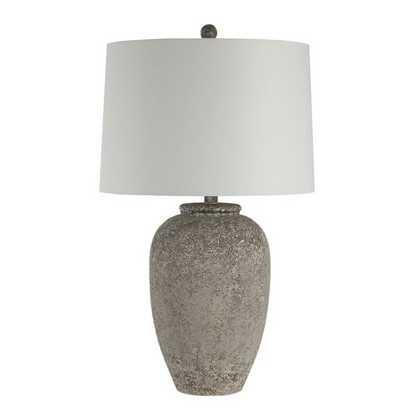 Natural Brown Resin Table Lamp