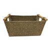 Large Woven Basket w/ Handles