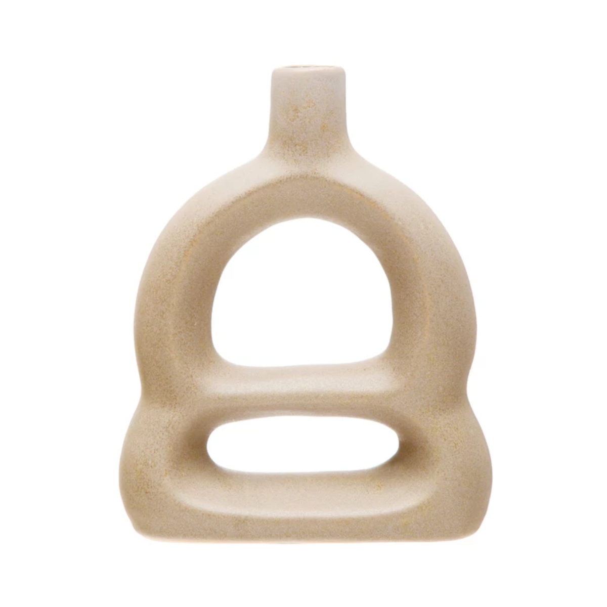 Stoneware Sculptural Vase