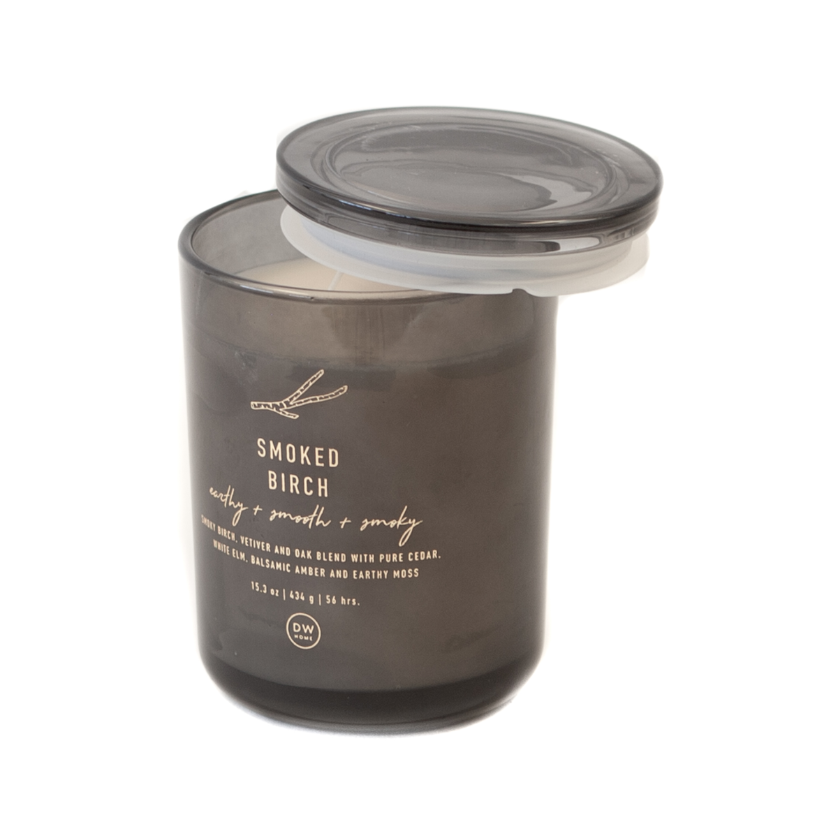 Black Glass Smoked Birch