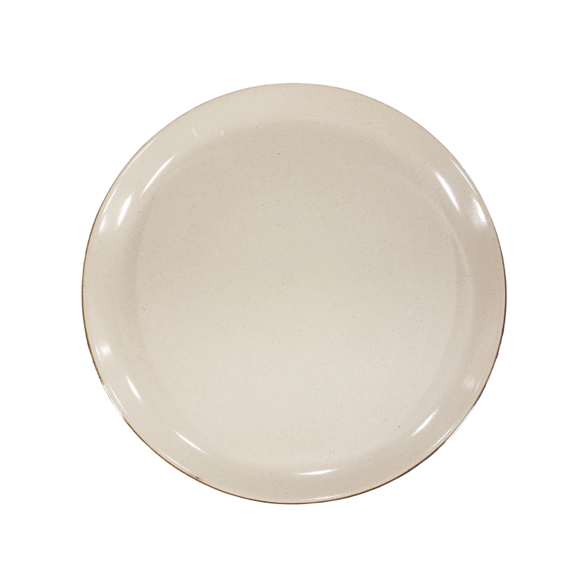 Dinner Cream & Grey Plate