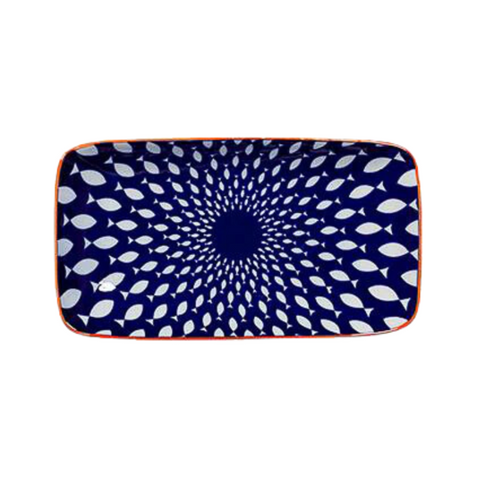 Rectangular Plate Colorful Pattern Various Styles