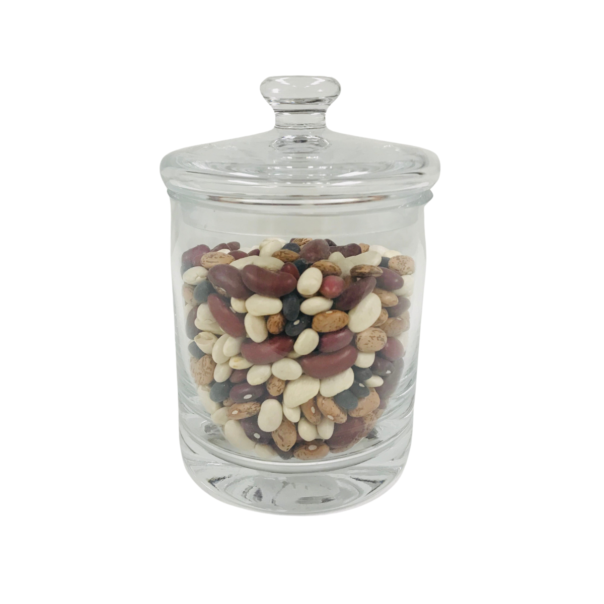 Clear Glass Canister