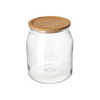 Large Clear Glass Jar with Lid