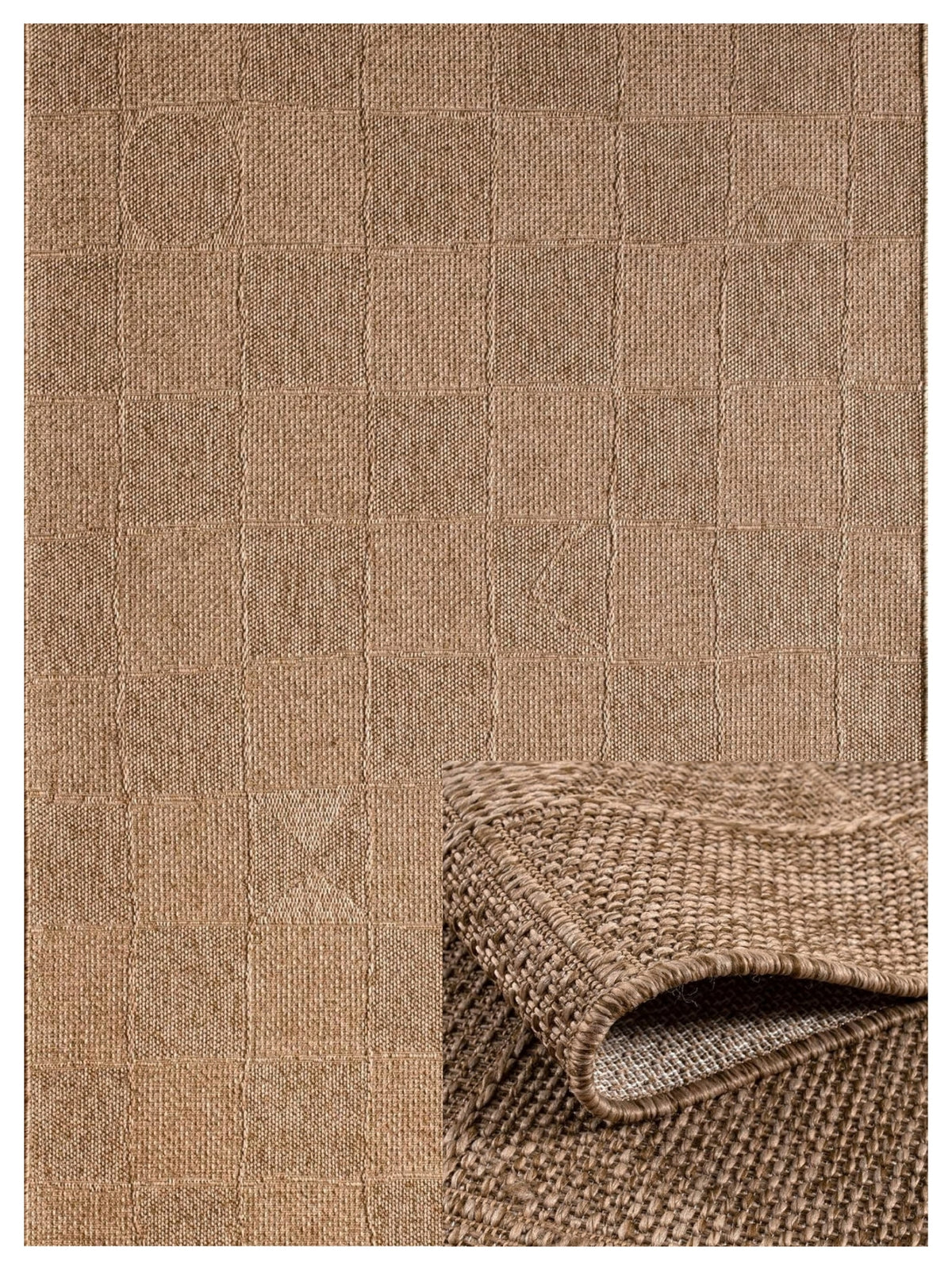 Rug - 5x7 Taupe Jute // Section 20