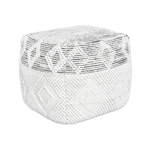 Bohemian Bombay Pouf Textured
