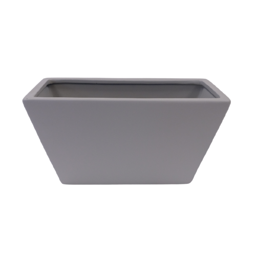 Tapered Rectangle Large Grey