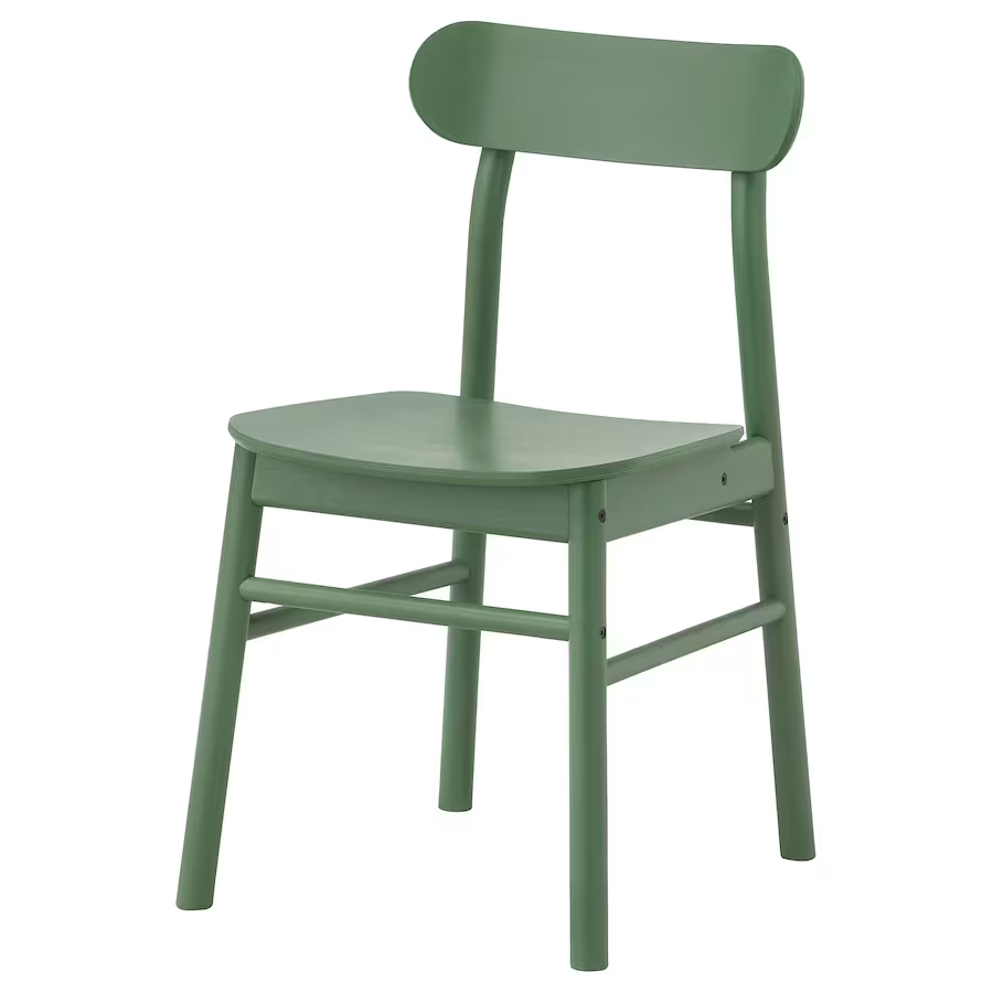 Chair - Teal Wooden
