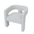 Chair - Accent White Bouclet