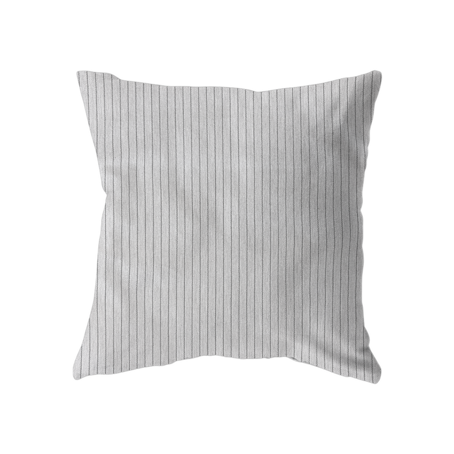 22x22 Taupe with Thin Green Stripes