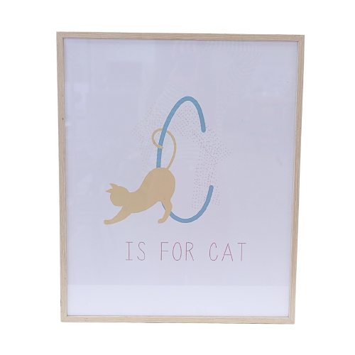 Art - CLEARED C is for Cat