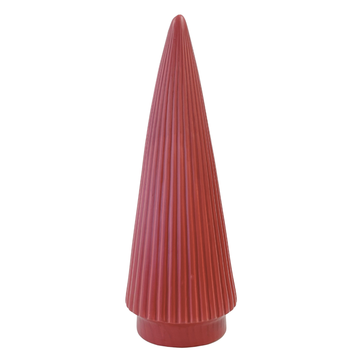 Red Ceramic Christmas Tree