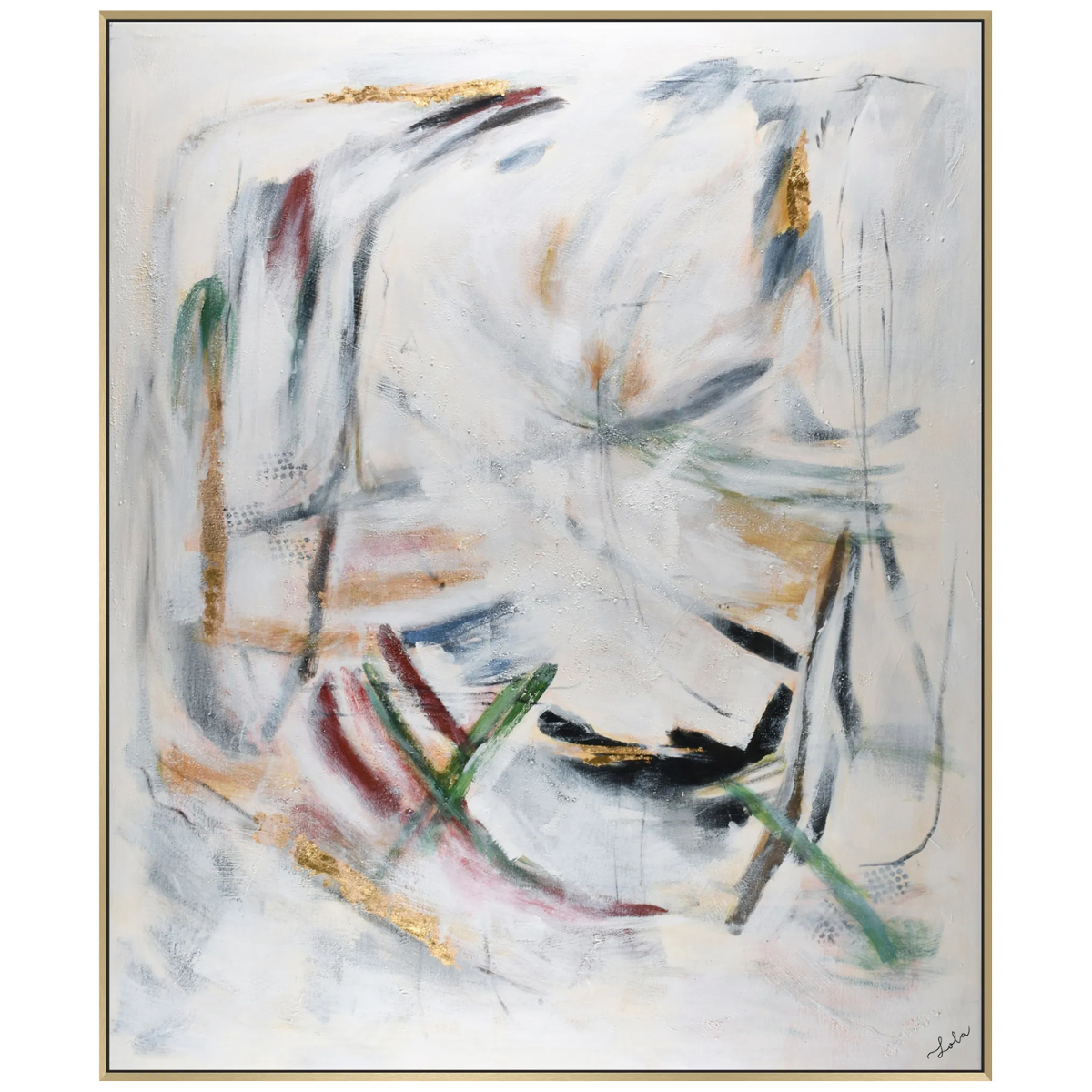 Art - CLEARED Moldova With Gold Frame