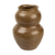Ceramic Brown Boule Large Vase
