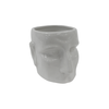 Ceramic White Man's Face Vase