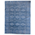 8x10 Navy Blue Oriental Pattern